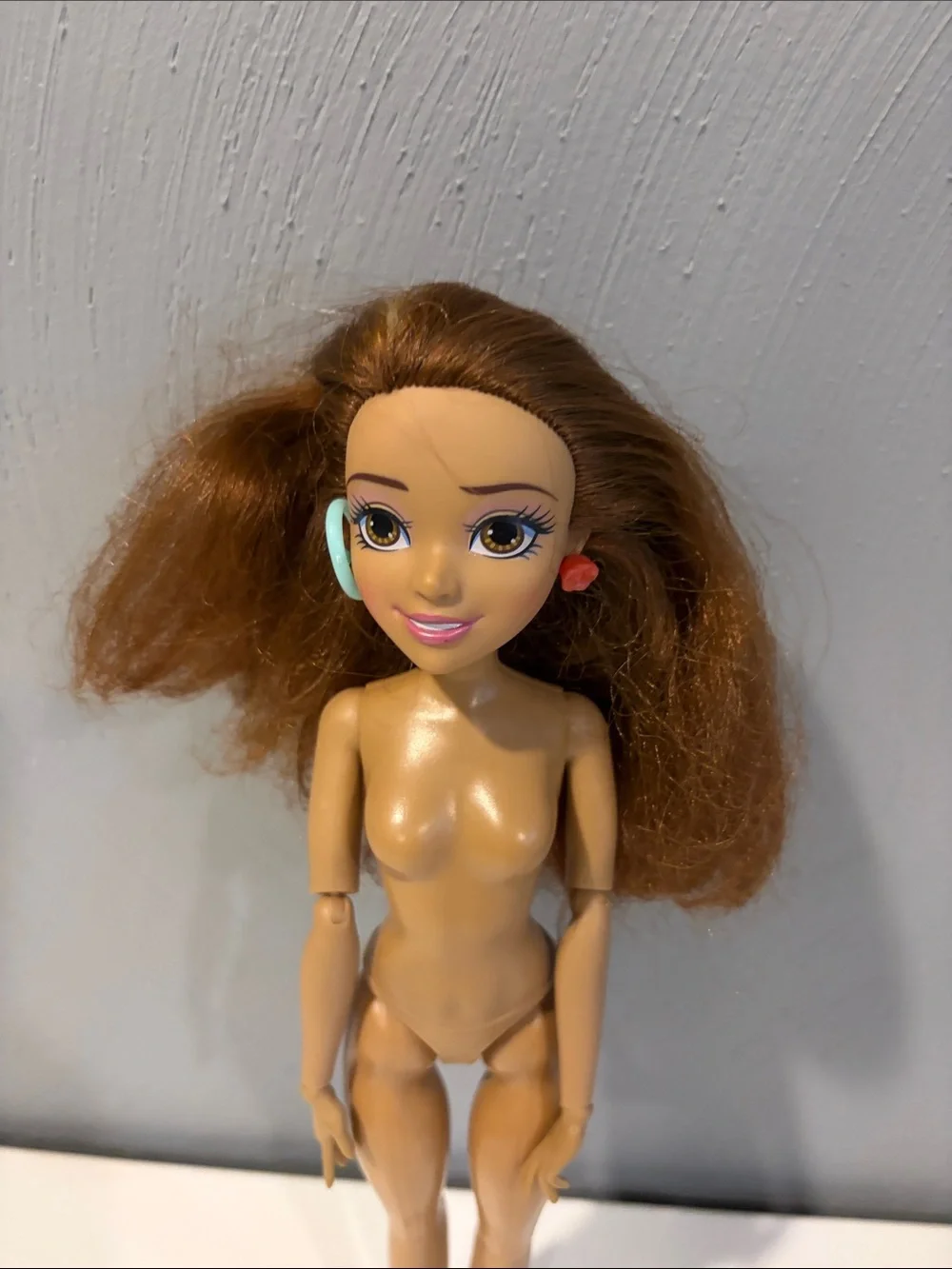 Hasbro Disney Descendants Audrey Auradon Poseable Doll with Brown Hair nude
